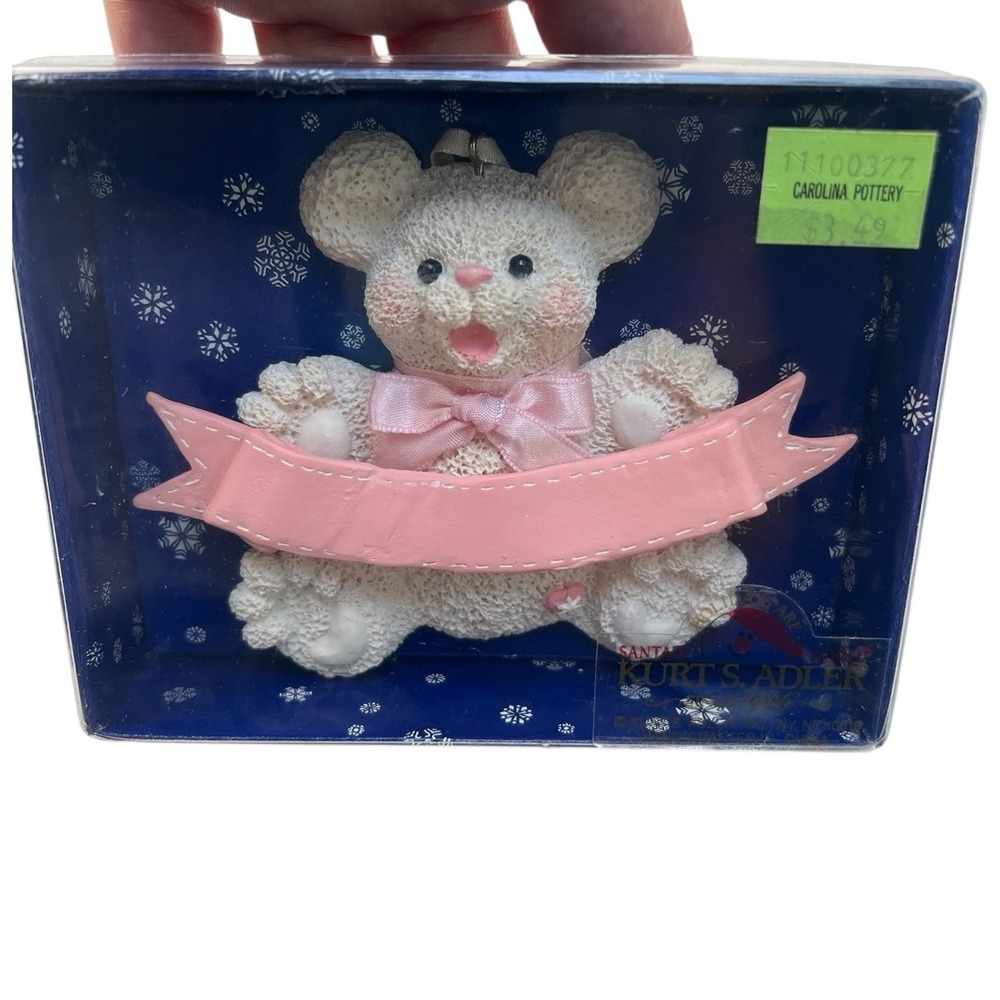 Kurt Adler Snow Bearies Christmas Ornament In Box‎